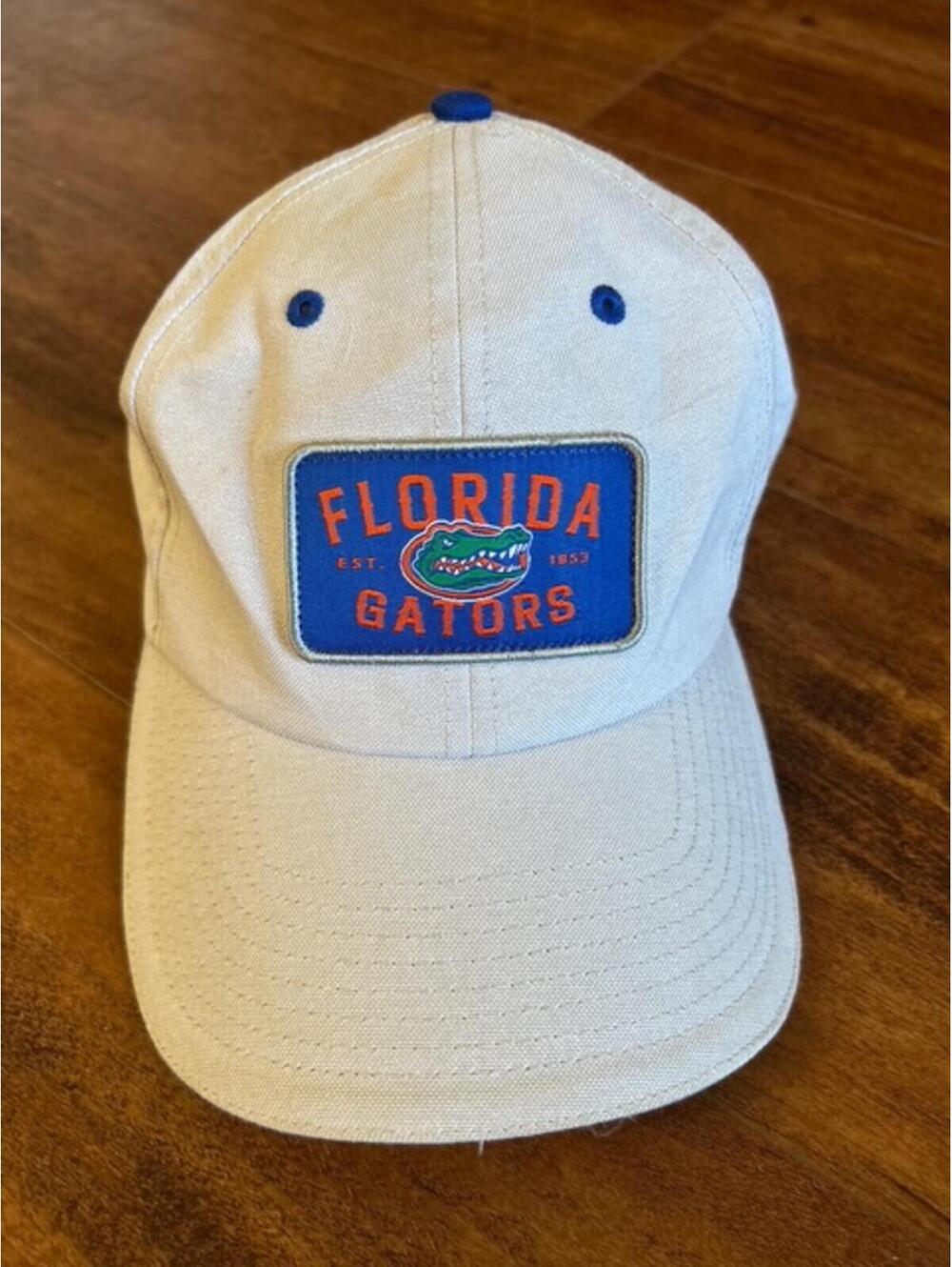 Florida Gators White Baseball Cap Hat